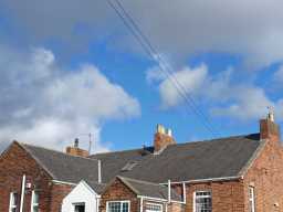 Charlaw House & Sacriston House Roof, Acorn Close Lane, Sacriston © DCC 05/03/2022